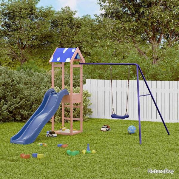 Aire de jeux d'extrieur bois massif de douglas alsavelo