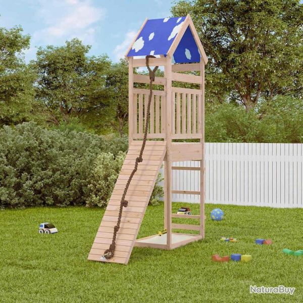 Aire de jeux d'extrieur bois de pin massif alsavelo
