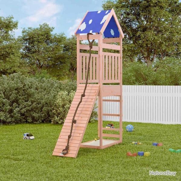Aire de jeux d'extrieur bois massif de douglas alsavelo