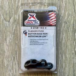 GrovTec - Attache rapide QD et attache crochet sur les rails M-LOK - Réf. : GTSW-193