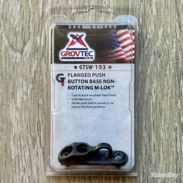 GrovTec - Attache rapide QD et attache crochet sur les rails M-LOK - Rf. : GTSW-193
