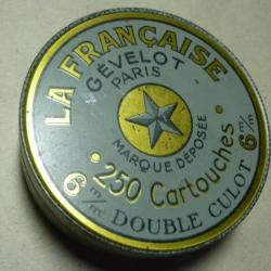 Ancienne boite GEVELOT de cartouches 6 mm : VIDE !