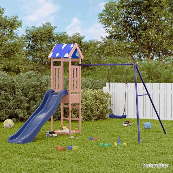 Aire de jeux d'extrieur bois massif de douglas