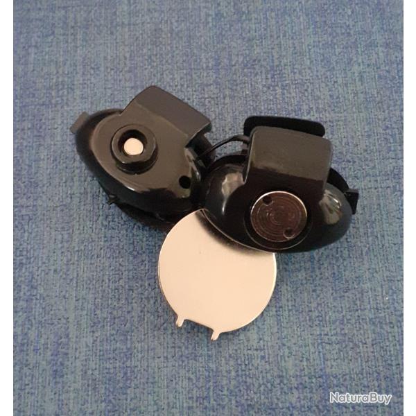 DEUX VERROUS DE PONTET PLATS