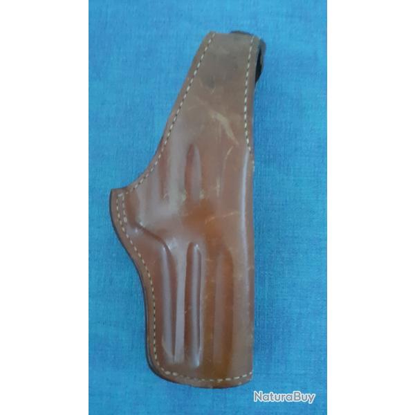 ENSEMBLE HOLSTER ET PORTE SPEEDLOADER   DE MARQUE GIL HOLSTER ET VALENTIN GANCH