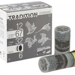 FOB TRADITION STANDARD BOURRE GRASSE - CAL. 12/67 Plomb N°7