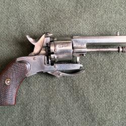 REVOLVER A BROCHE cal. 5mm à restaurer