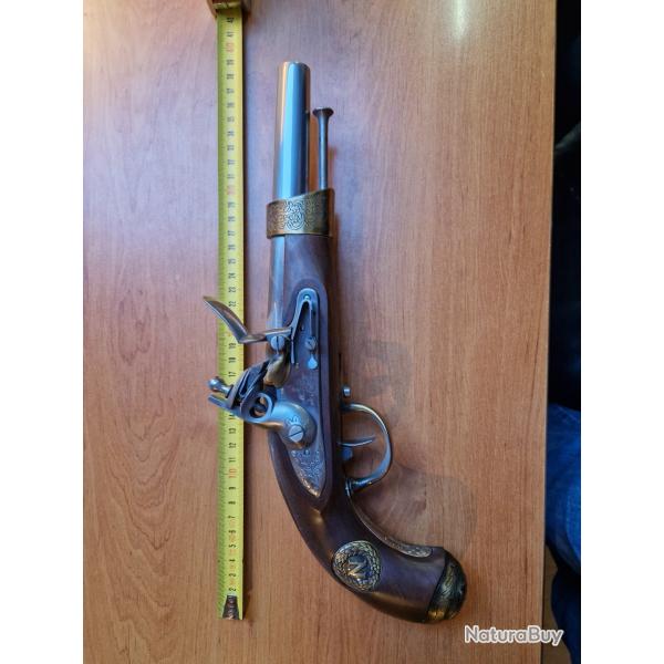 PISTOLET SILEX NAPOLEON Factice pour dcoration