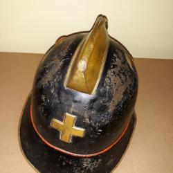 Casque pompier suisse XIXeme collection sapeurs pompiers