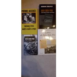 Dien Bien Phu. Lot de 4 livres