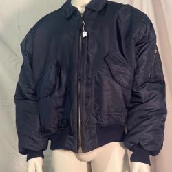 Bomber MA-1 Flight Jacket Bleu Marine - Taille XL - NEUF