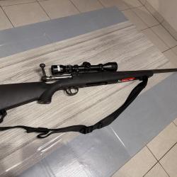 Carabine Savage axis avec lunette  bushnell 4-9*40