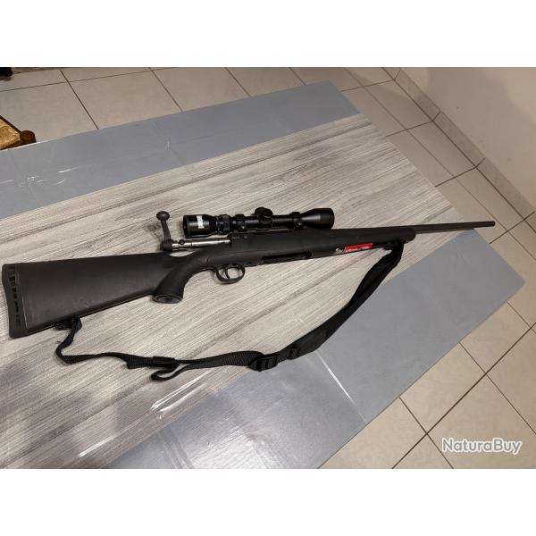 Carabine Savage axis avec lunette  bushnell 4-9*40