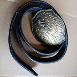 Ceinture bull rider western