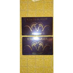 2 boites 8,5x55 Blaser lot 2