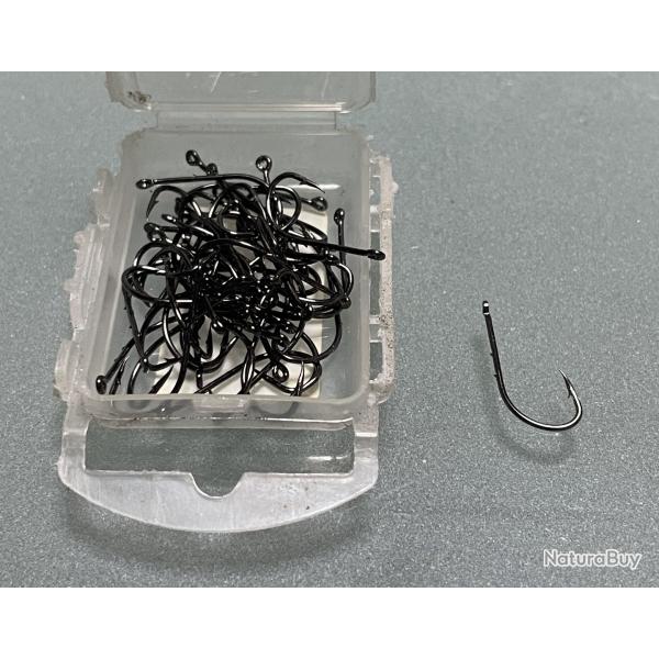 50 HAMECONS TIGE LONGUE BRONZE 17 mm