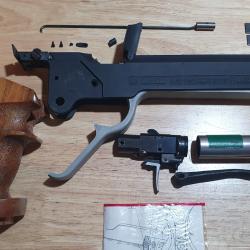 PISTOLET A plomb FIOCCHI PARDINI P10 - Pistolet à air pré comprimé (PCA) - droitier - 4.5mm