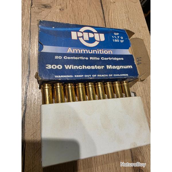 Ppu 300win mag 1 sans prix de rserve !