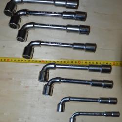 Facom 8 clés à pipe