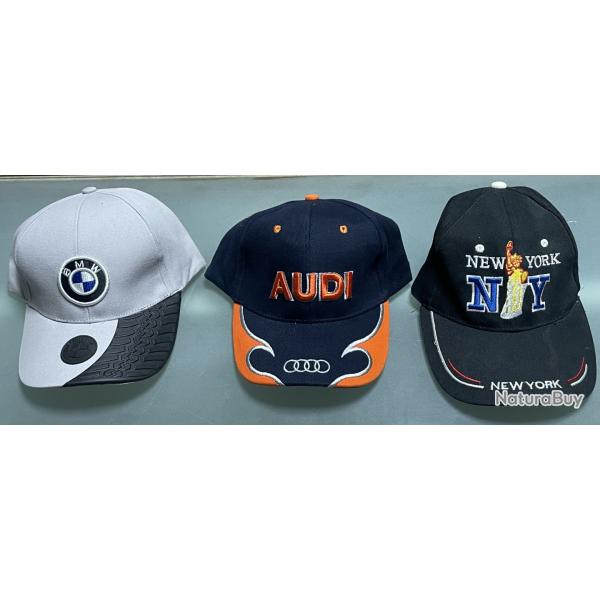 LOT 3 CASQUETTES