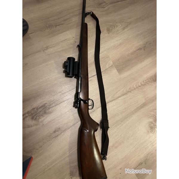 Bonjour je vends ma carabine  verrou 7/64 en excellent tat je voudrais en tirer 700