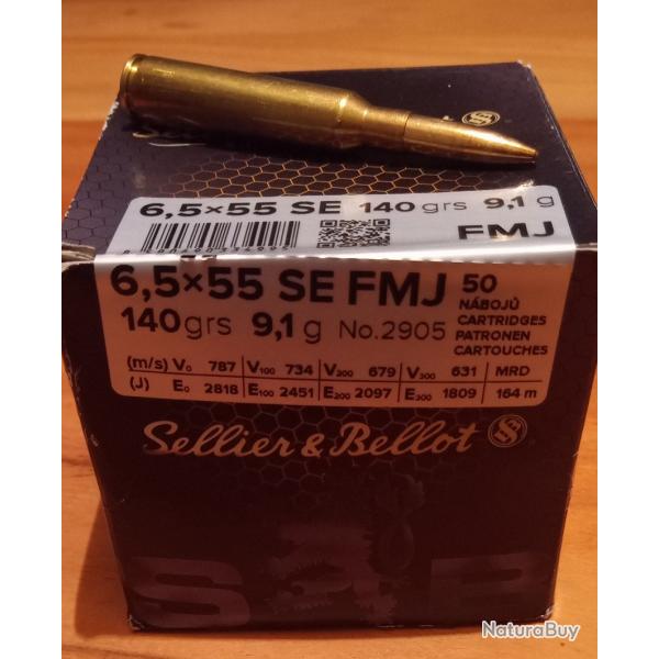 6.5x55 SE 140 gr
