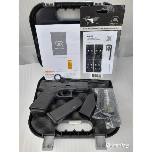 Pistolet Glock 19 Gen 5 FS MOS (Front Serrations Modular Optic System) Cal. 9x19