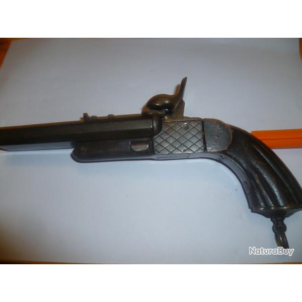 pistolet de vnerie  broches canons juxtaposs