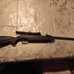 Carabine à plomb SAG modèle QB22 15J avec lunette 3-7x28 neuve. Mise à prix 1 !!!