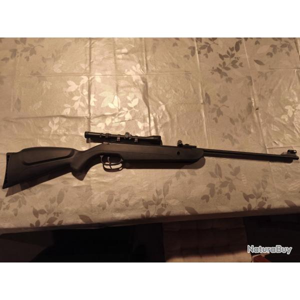 Carabine  plomb SAG modle QB22 15J avec lunette 3-7x28 neuve. Mise  prix 1 !!!