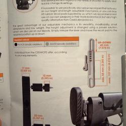 Pad réglable tactical évo