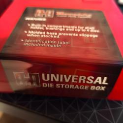 Boite  hornady pour outils neuve