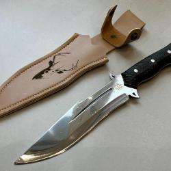 NOUVEAU Couteau 32cm forgée LLF série CHASSE enchère