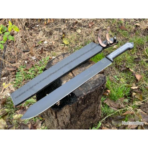 Monstrueuse Machette forge LLF srie COMMANDO 60cm enchre