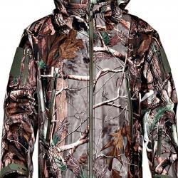 Veste Softshell taille S à 3XXL avec doublure Polaire Chaude Imperméable avec capuche