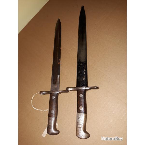 lots baionnettes suisse