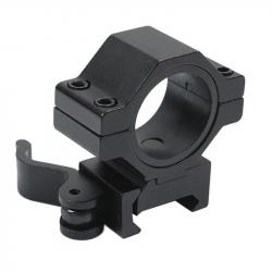 Collier de montage amovible Picatinny - 25,4 mm et 30 mm