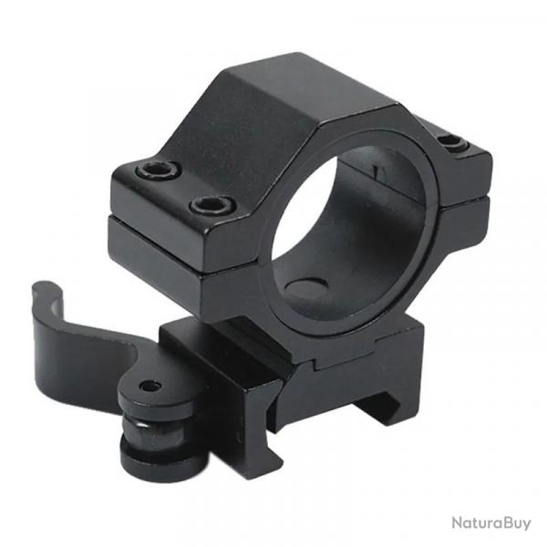 Collier de montage amovible Picatinny - 25,4 mm et 30 mm