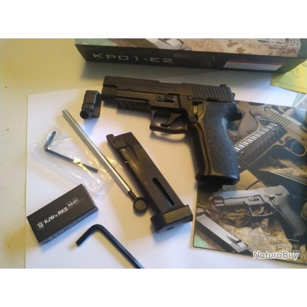 Kpo1-e2 kjw tat quasiment neuf repliques sig sauer