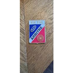 Écusson arbitre FF tir