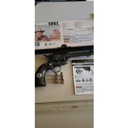 colt DUKE john wayne cal 4,5 avec les six douilles co2 neuf.
