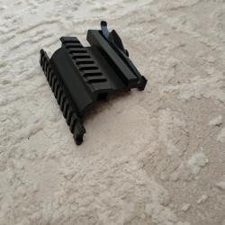 Montage lateral picatinny pour ak7 serrage par levier