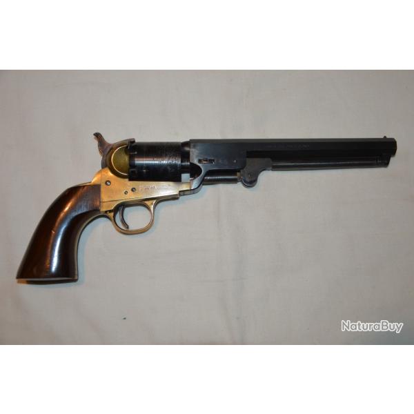 REVOLVER COLT NAVY MODELE 1851 EUROARMS BRESCIA-FABRICATION 1973-ARME WESTERN-OLD WEST