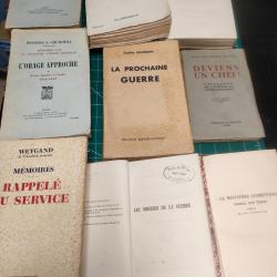 Lot de 9 livres militaire, notices, aide-mémoire,etc.. (3)