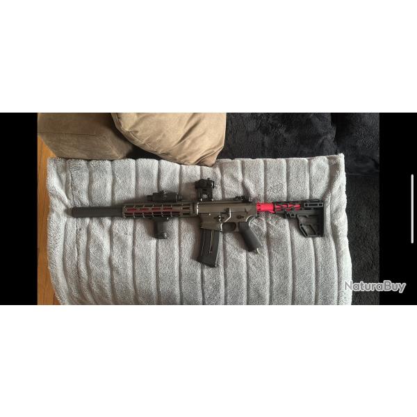 M4 Falkor Defense Fusion Engin Polarstar full upgrade