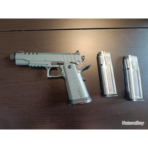 Vente occasion TISAS 2011 Night Staker double stack  9*19mm optique ready et canon filet