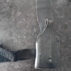 ENCHERE HOLSTER EN CUIR GLOCK POUR ARME DE POINGS