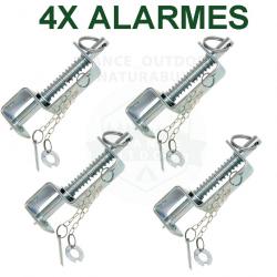 4x alarmes périmètriques pyrotechniques pour cartouches de fusil - COLISSIMO 48H