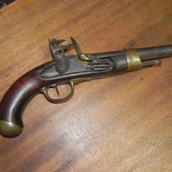 PISTOLET DE CAVALERIE REGLEMENTAIRE AN XIII de CHARLEVILLE
