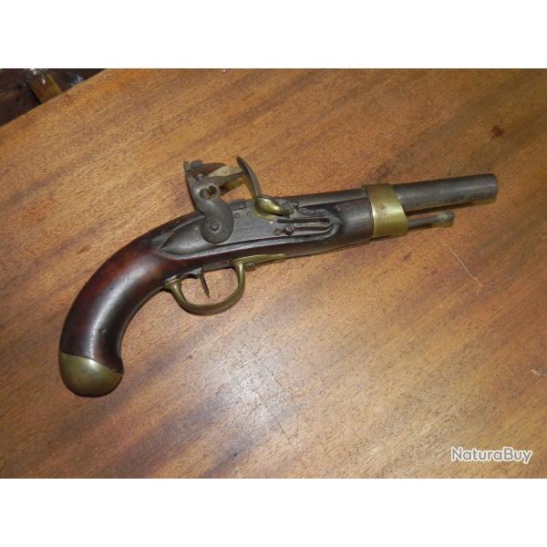PISTOLET DE CAVALERIE REGLEMENTAIRE AN XIII de CHARLEVILLE